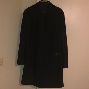 Kenneth Cole Black Trench Coat